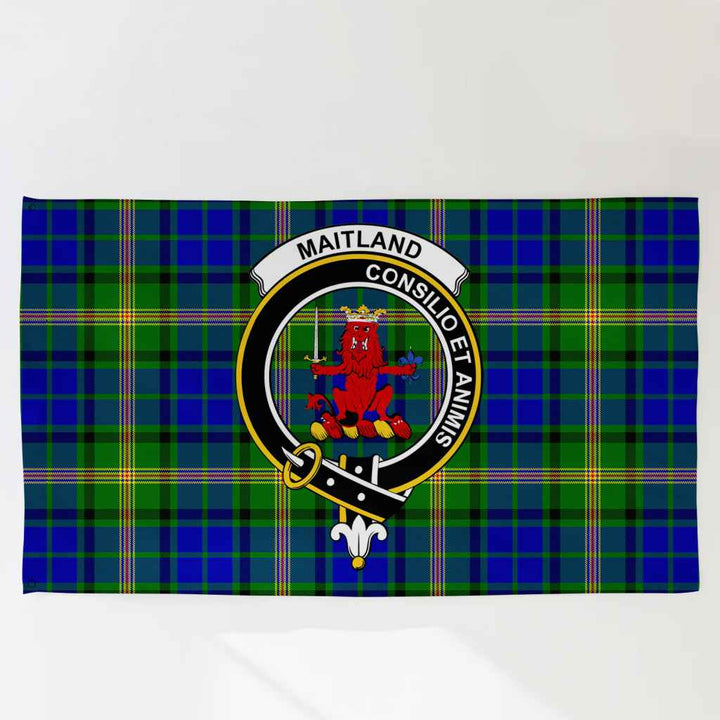 Scottish Maitland Clan Crest Tartan Flag Parade Tartan Plaid 3