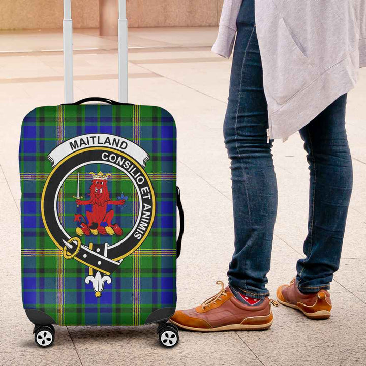 Scottish Maitland Clan Crest Tartan Luggage Cover Tartan Plaid 4