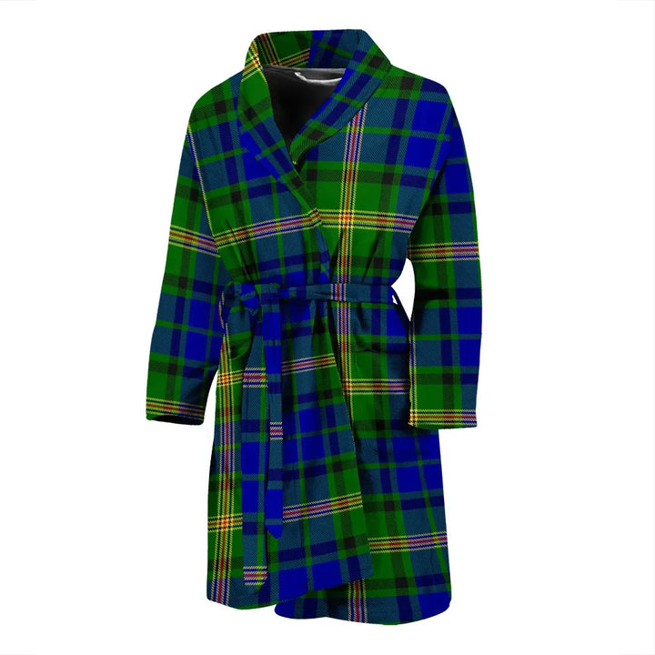 Scottish Maitland Clan Tartan Bathrobe 1