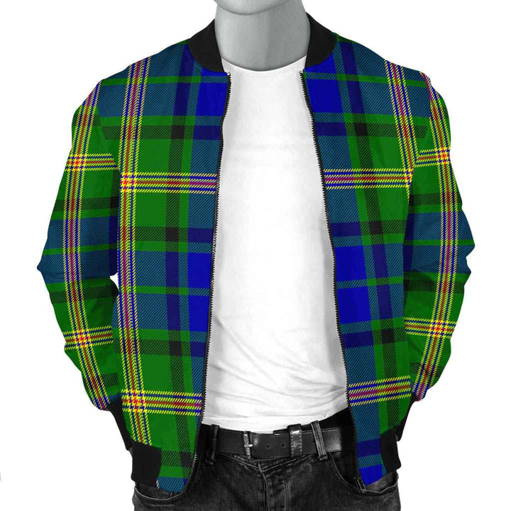 Scottish Maitland Clan Tartan Bomber Jacket Tartan Plaid 2