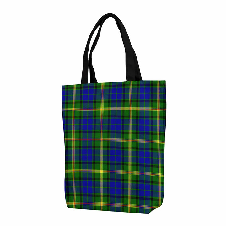 Scottish Maitland Clan Tartan Canvas Bag With Shoulder Strap Tartan Plaid 1