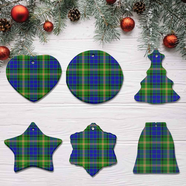 Scottish Maitland Clan Tartan Ceramic Ornament All Tartan Plaid