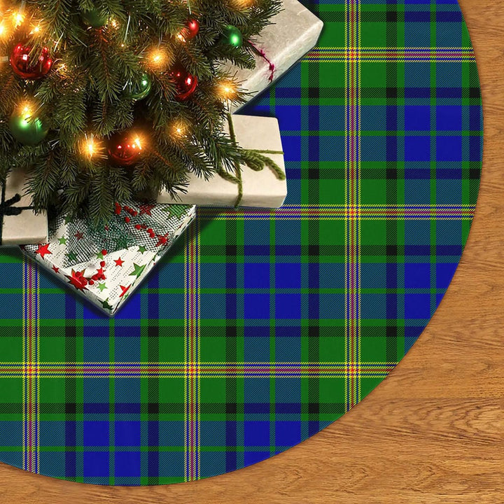 Scottish Maitland Clan Tartan Christmas Tree Skirt No Tassels 2 Tartan Plaid