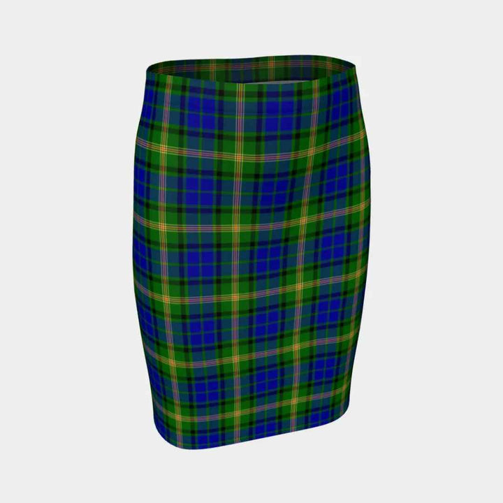 Scottish Maitland Clan Tartan Fitted Skirt Tartan Plaid 1