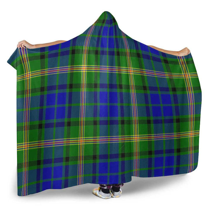 Scottish Maitland Clan Tartan Hooded Blanket Tartan Plaid 2