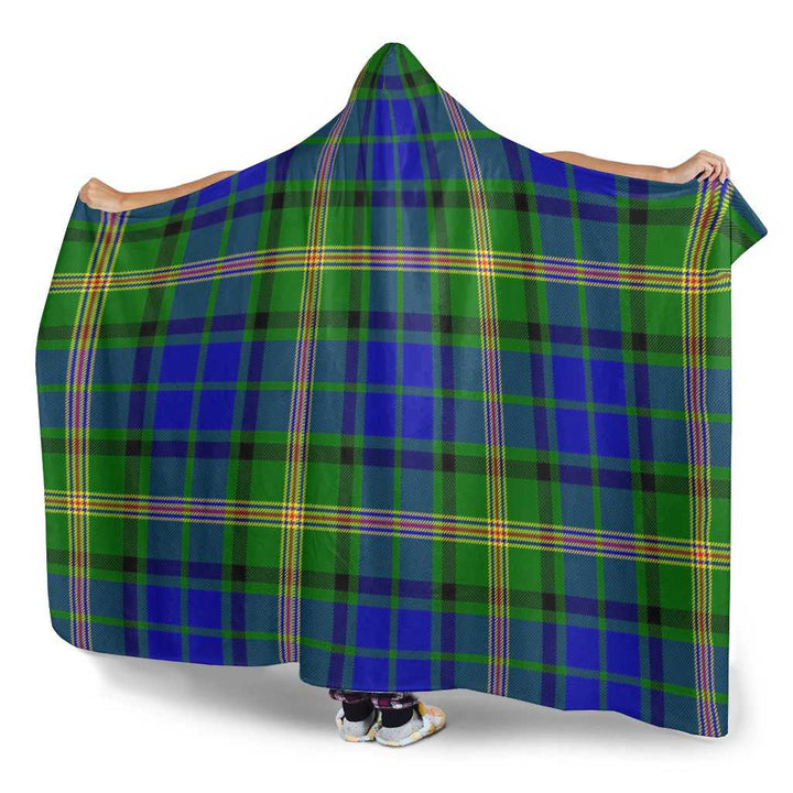 Scottish Maitland Clan Tartan Hooded Blanket Tartan Plaid 3