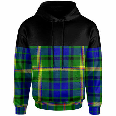 Scottish Maitland Clan Tartan Hoodie - Horizontal Style Front Side Tartan Plaid