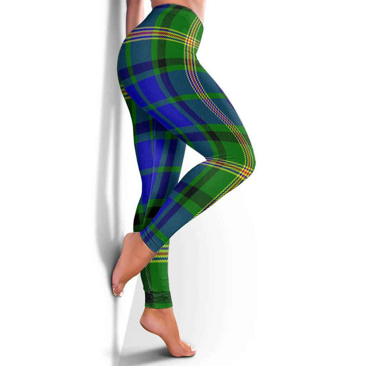 Scottish Maitland Clan Tartan Women Leggings Tartan Plaid 4