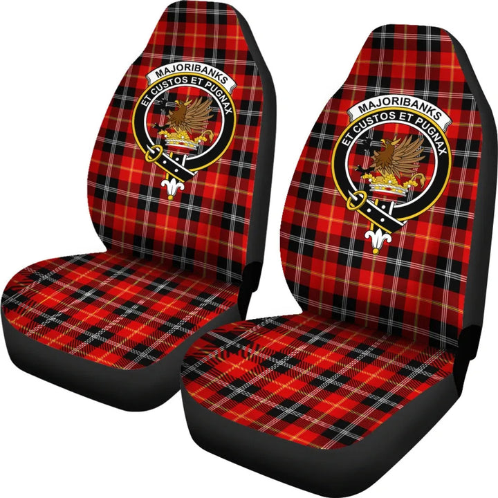 Scottish Majoribanks Clan Crest Tartan Car Seat Covers 1