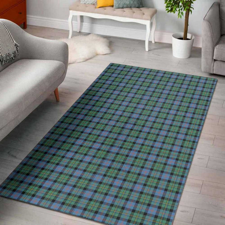 Scottish Malcolm Ancient Clan Tartan Area Rug Tartan Plaid 1