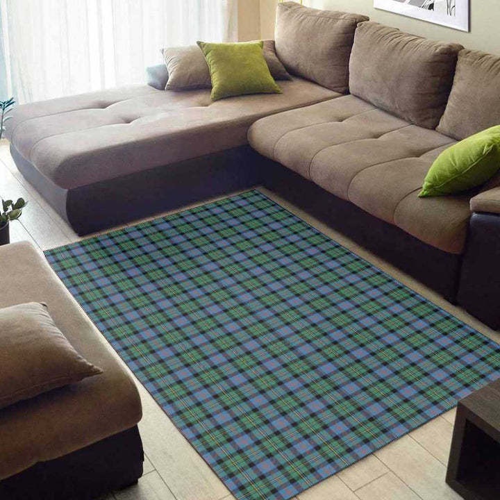 Scottish Malcolm Ancient Clan Tartan Area Rug Tartan Plaid 2