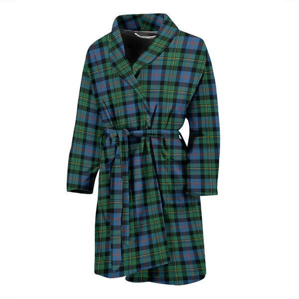Scottish Malcolm Ancient Clan Tartan Bathrobe 2