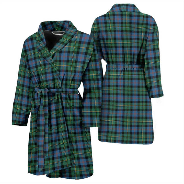 Scottish Malcolm Ancient Clan Tartan Bathrobe 3
