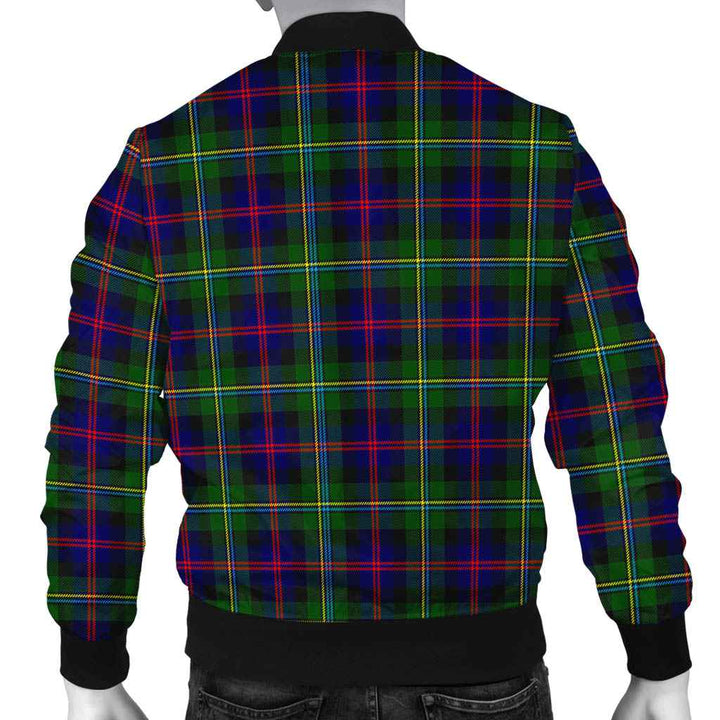 Scottish Malcolm Modern Clan Tartan Bomber Jacket Tartan Plaid 3