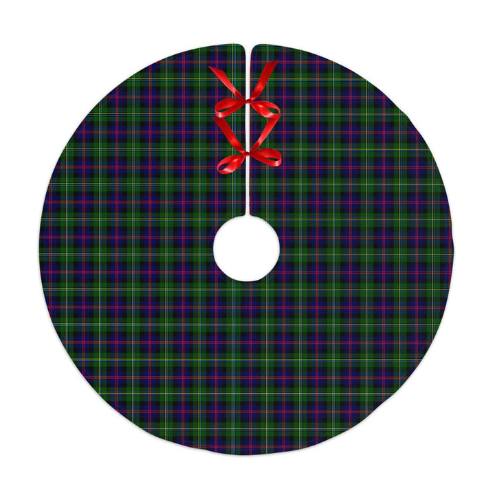 Scottish Malcolm Modern Clan Tartan Christmas Tree Skirt No Tassels 1 Tartan Plaid