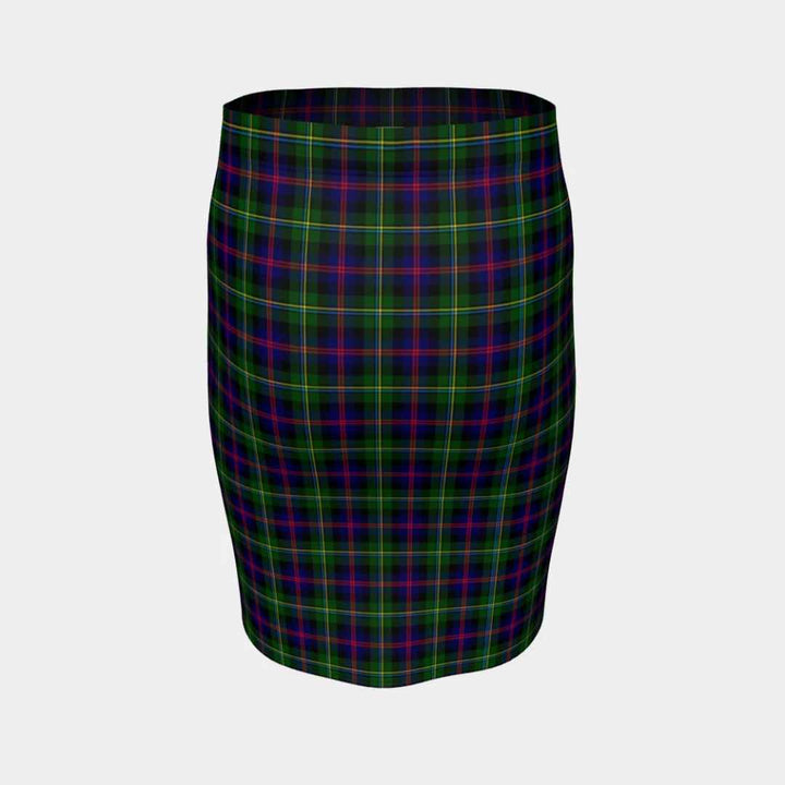 Scottish Malcolm Modern Clan Tartan Fitted Skirt Tartan Plaid 4