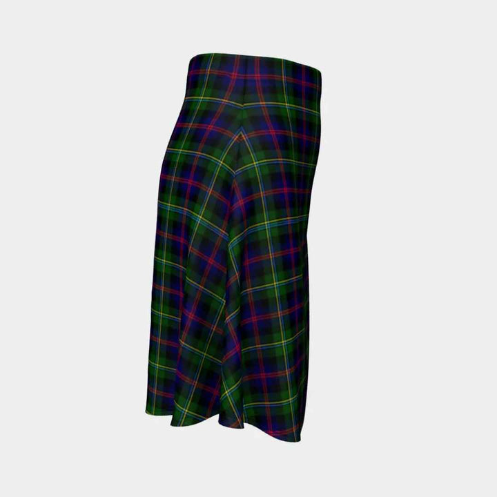 Scottish Malcolm Modern Clan Tartan Flare Skirt Tartan Plaid 3