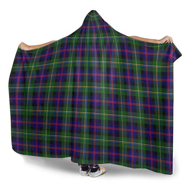 Scottish Malcolm Modern Clan Tartan Hooded Blanket Tartan Plaid 3