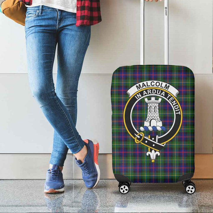 Scottish Malcolm (or MacCallum) Clan Crest Tartan Luggage Cover Tartan Plaid 2