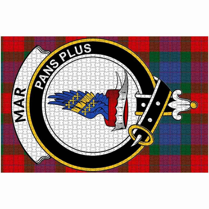 Scottish Mar Clan Crest Tartan Jigsaw Puzzle 2
