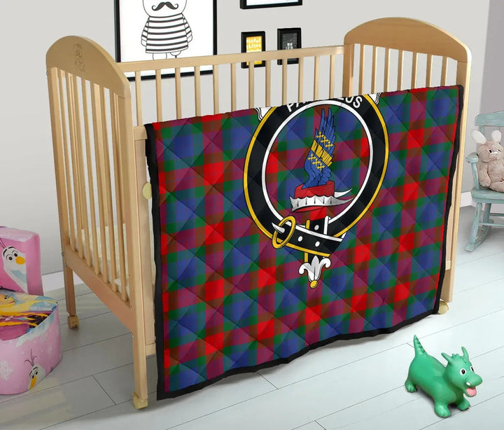 Scottish Mar Clan Crest Tartan Quilt Tartan Plaid 13