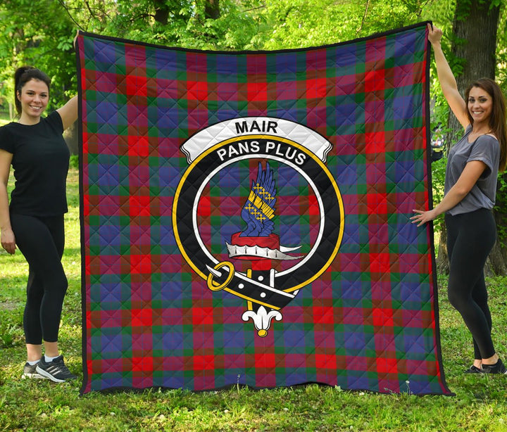 Scottish Mar Clan Crest Tartan Quilt Tartan Plaid 1