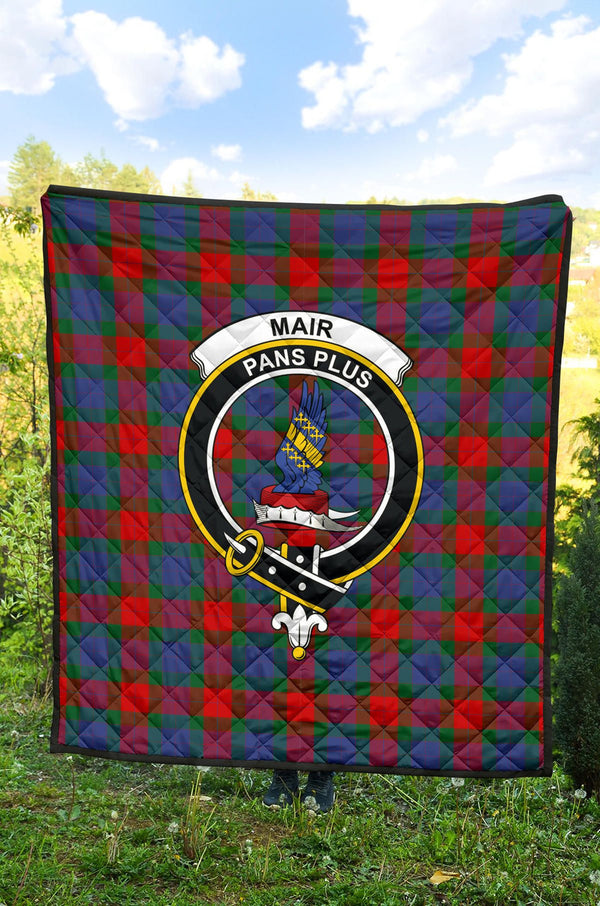 Scottish Mar Clan Crest Tartan Quilt Tartan Plaid 2