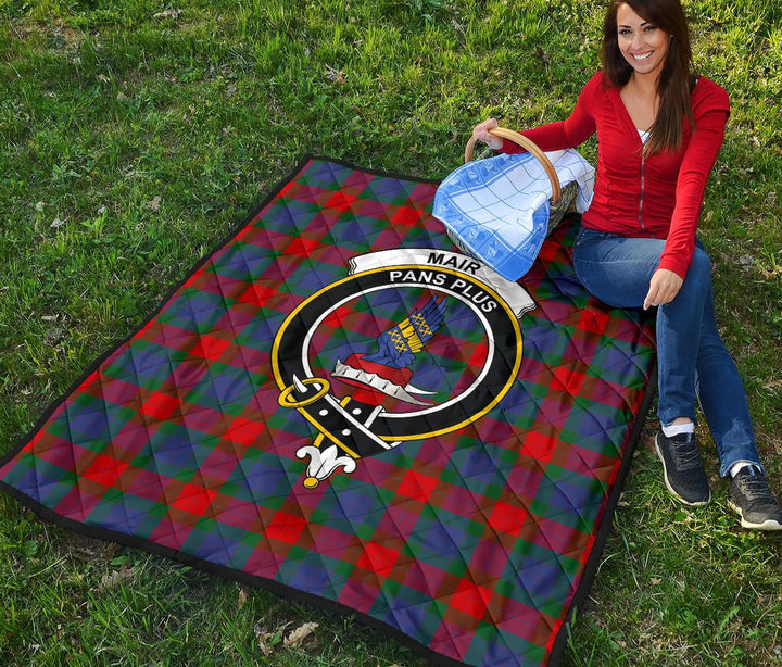 Scottish Mar Clan Crest Tartan Quilt Tartan Plaid 4