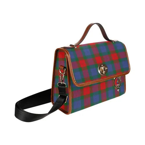 Scottish Mar Clan Crest Tartan Waterproof Canvas Bag Tartan Plaid 3