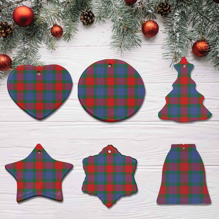 Scottish Mar Clan Tartan Ceramic Ornament All Tartan Plaid