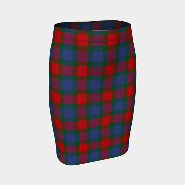 Scottish Mar Clan Tartan Fitted Skirt Tartan Plaid 1