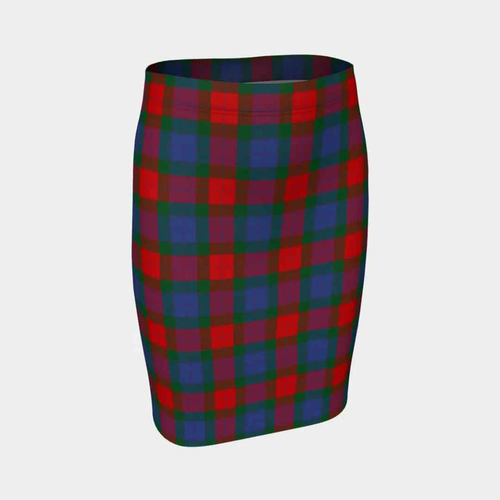 Scottish Mar Clan Tartan Fitted Skirt Tartan Plaid 1