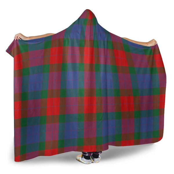 Scottish Mar Clan Tartan Hooded Blanket Tartan Plaid 2