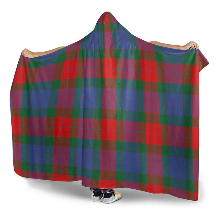 Scottish Mar Clan Tartan Hooded Blanket Tartan Plaid 3