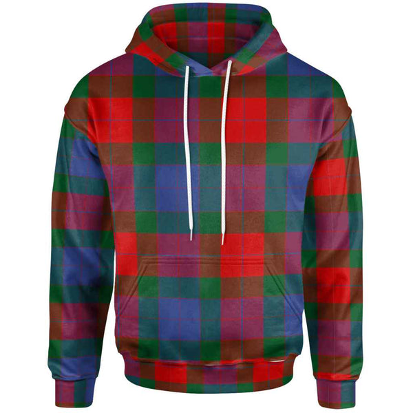 Scottish Mar Clan Tartan Hoodie Front Side Tartan Plaid