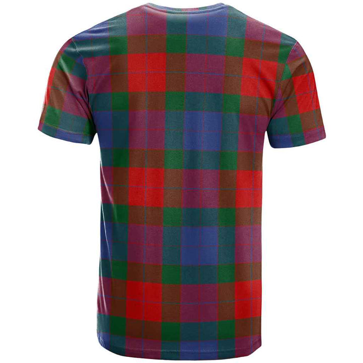 Scottish Mar Clan Tartan T-Shirt Back Side Tartan Plaid