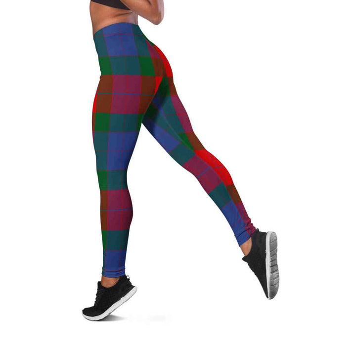Scottish Mar Clan Tartan Women Leggings Tartan Plaid 2