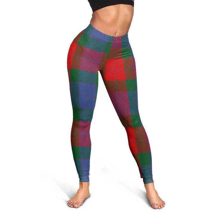 Scottish Mar Clan Tartan Women Leggings Tartan Plaid 3