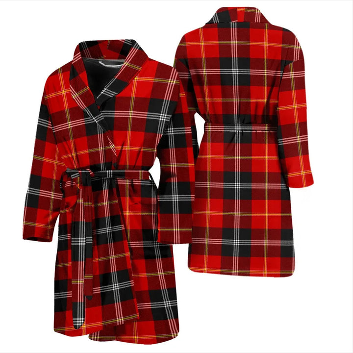 Scottish Marjoribanks Clan Tartan Bathrobe 3