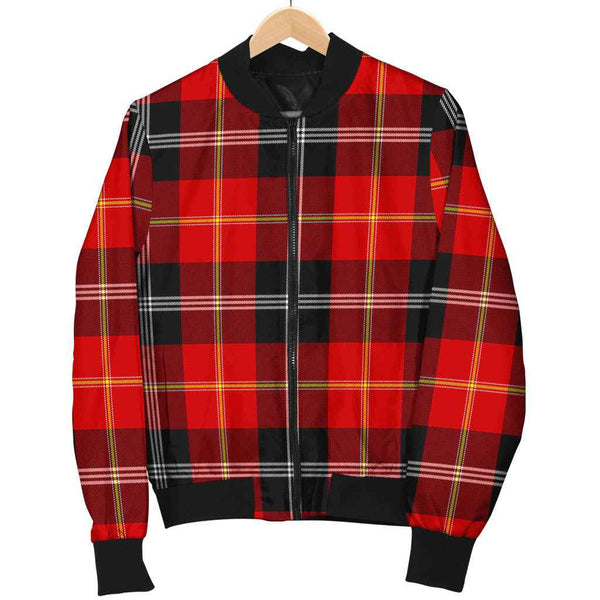 Scottish Marjoribanks Clan Tartan Bomber Jacket Tartan Plaid 1