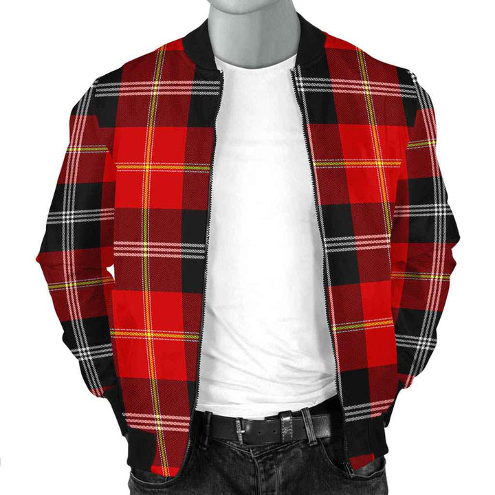 Scottish Marjoribanks Clan Tartan Bomber Jacket Tartan Plaid 2