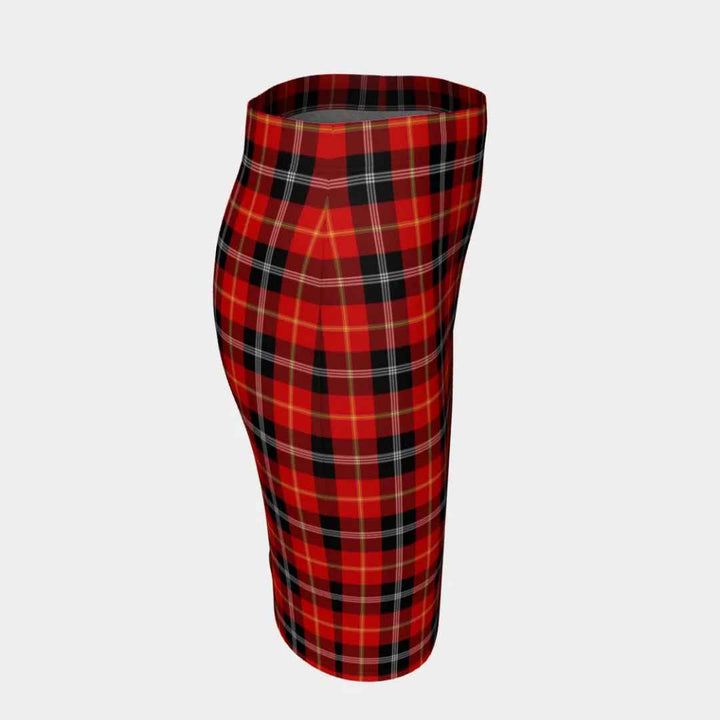 Scottish Marjoribanks Clan Tartan Fitted Skirt Tartan Plaid 3