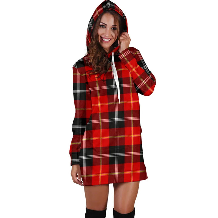 Scottish Marjoribanks Clan Tartan Hoodie Dress