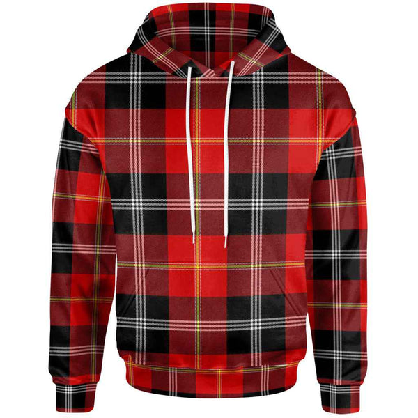 Scottish Marjoribanks Clan Tartan Hoodie Front Side Tartan Plaid