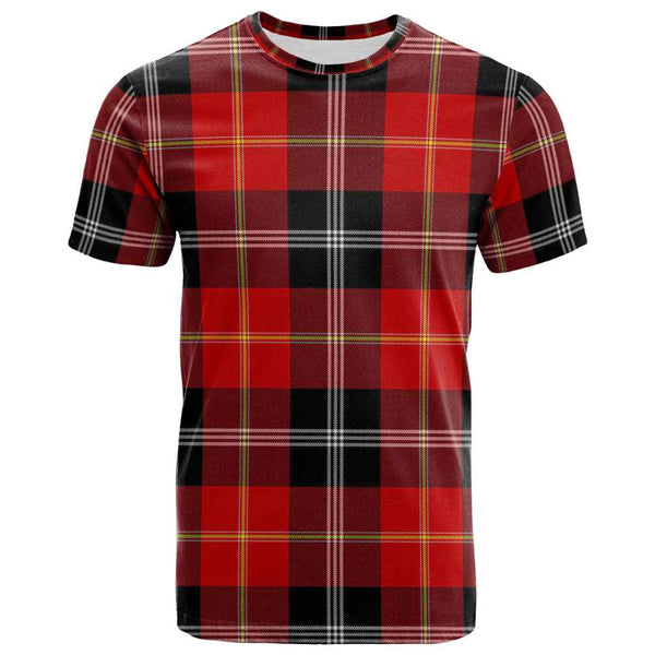 Scottish Marjoribanks Clan Tartan T-Shirt Front Side Tartan Plaid