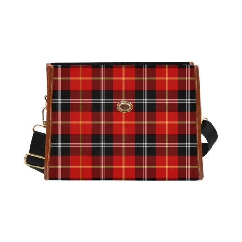 Scottish Marjoribanks Clan Tartan Waterproof Canvas Bag Tartan Plaid 2