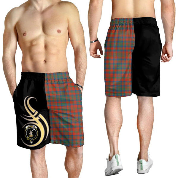 Scottish Matheson Ancient Clan Crest Tartan Believe in Me Men's Shorts