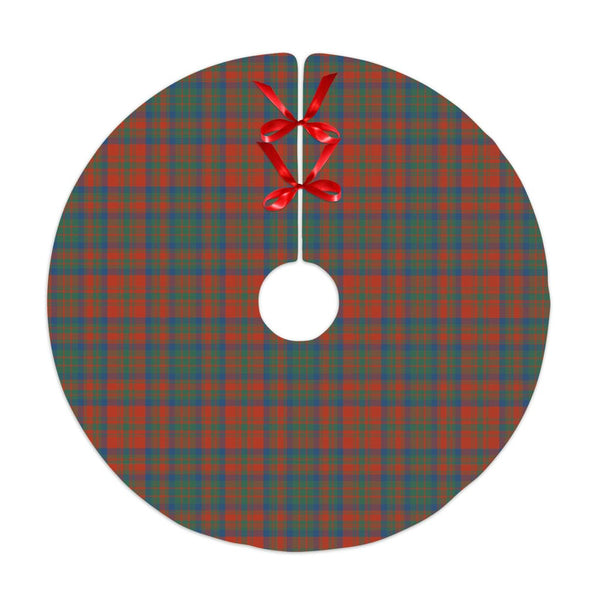 Scottish Matheson Ancient Clan Tartan Christmas Tree Skirt No Tassels 1 Tartan Plaid