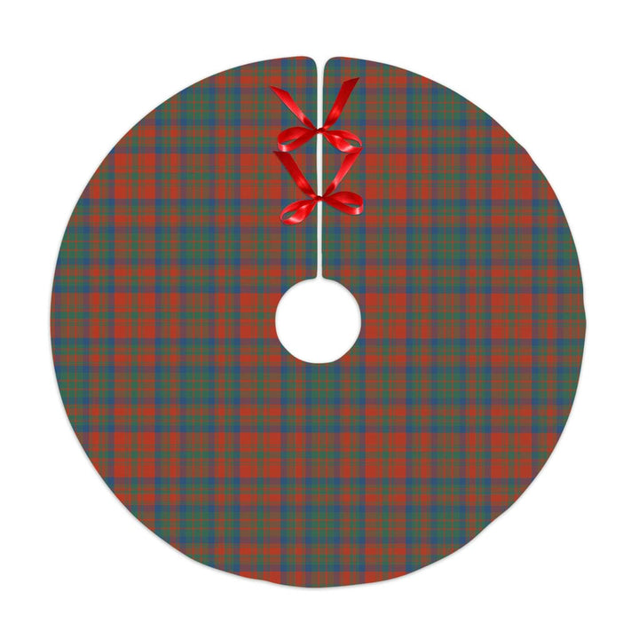 Scottish Matheson Ancient Clan Tartan Christmas Tree Skirt No Tassels 1 Tartan Plaid