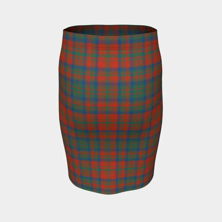 Scottish Matheson Ancient Clan Tartan Fitted Skirt Tartan Plaid 4